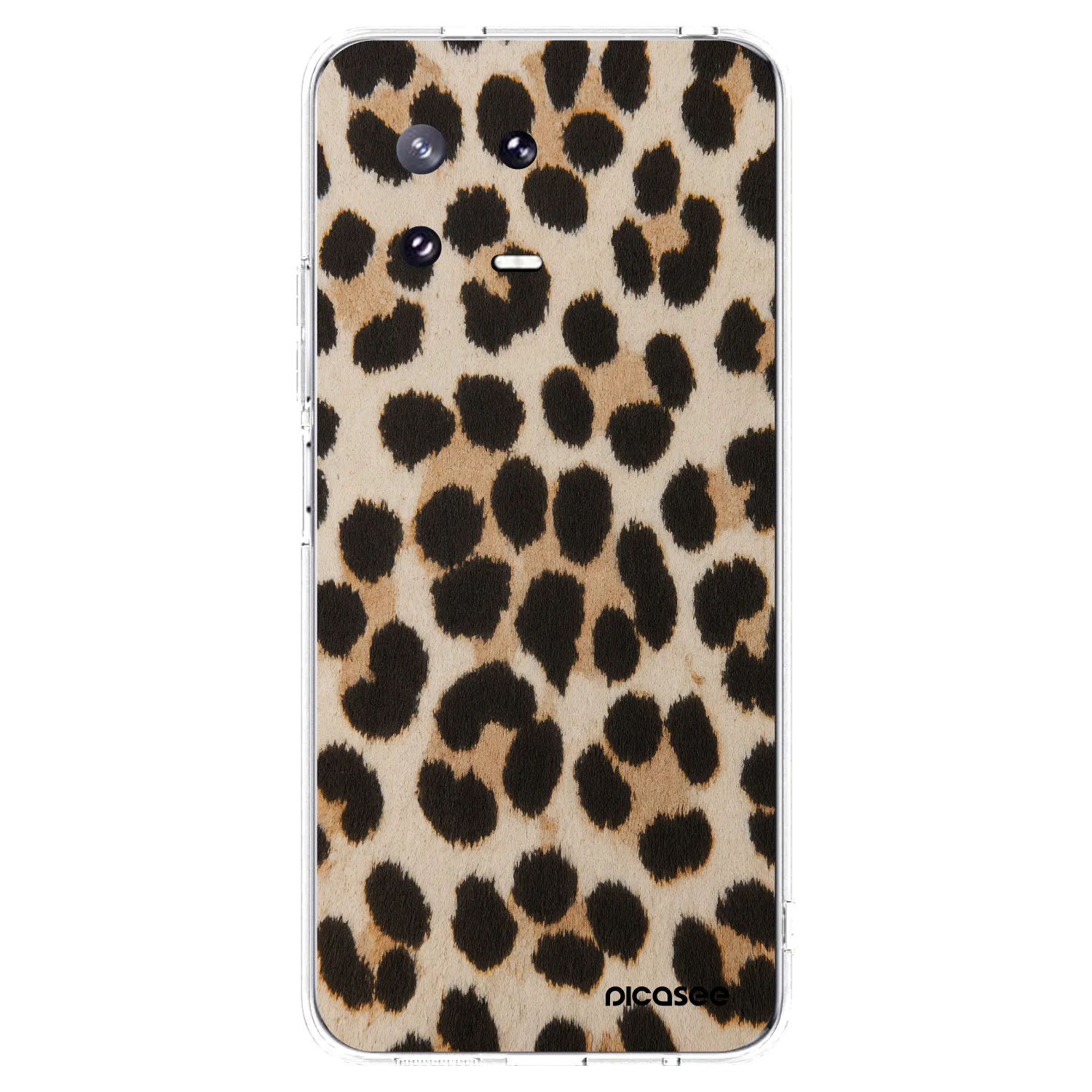 Picasee silikonowe przeźroczyste etui na Xiaomi 13 Pro - Brown Tiger