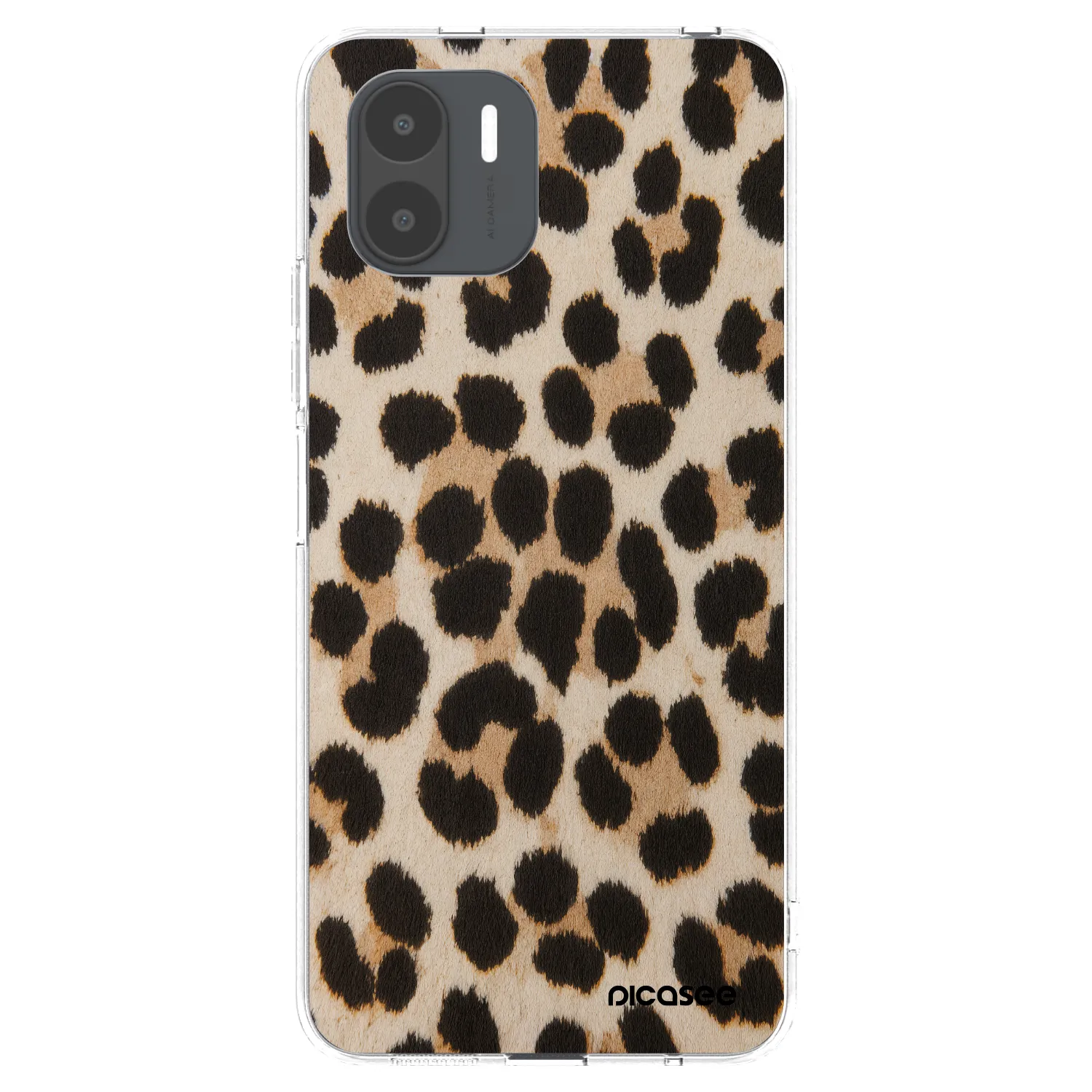 Picasee silikonowe przeźroczyste etui na Xiaomi Redmi A2 - Brown Tiger