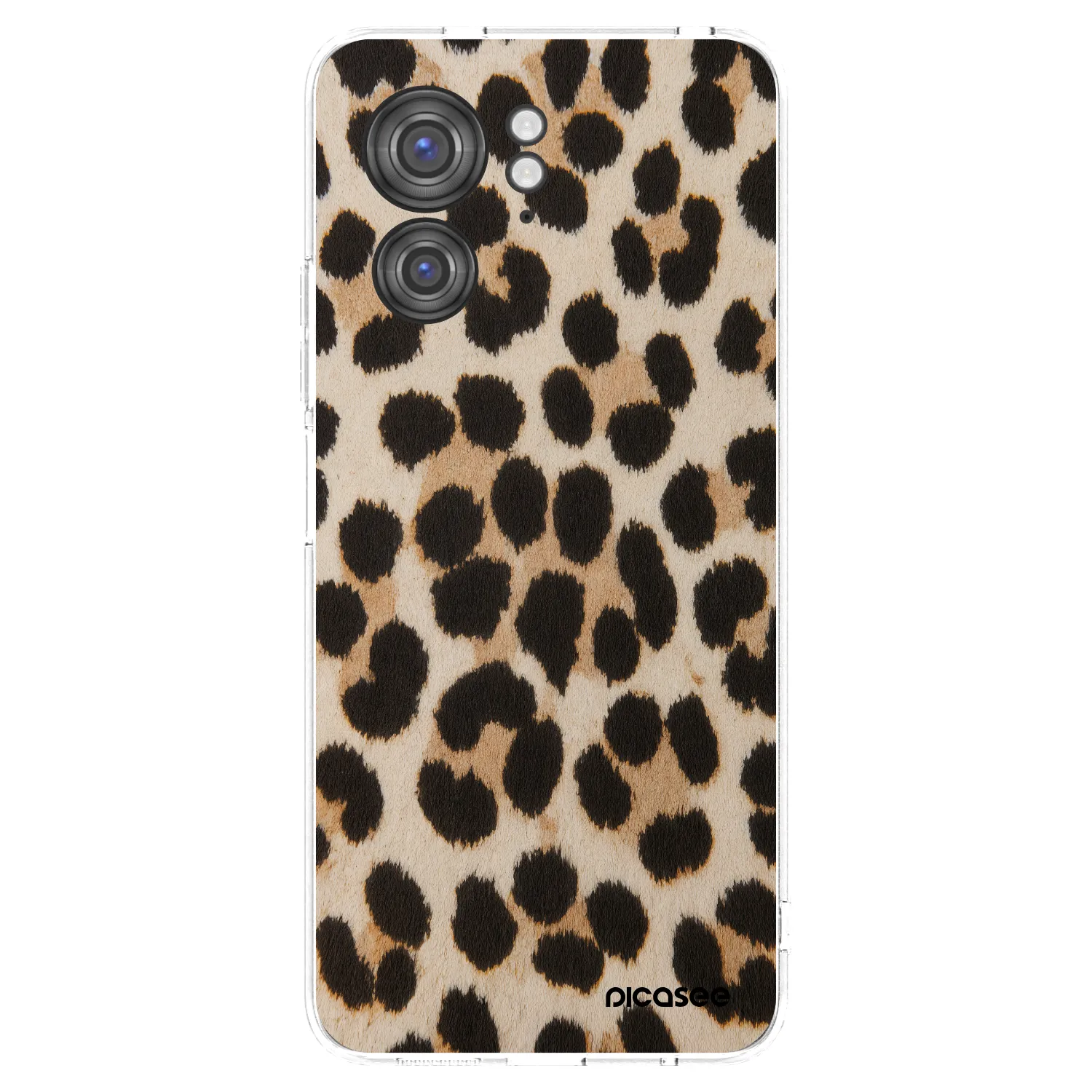 Picasee silikonowe przeźroczyste etui na Motorola Edge 40 - Brown Tiger