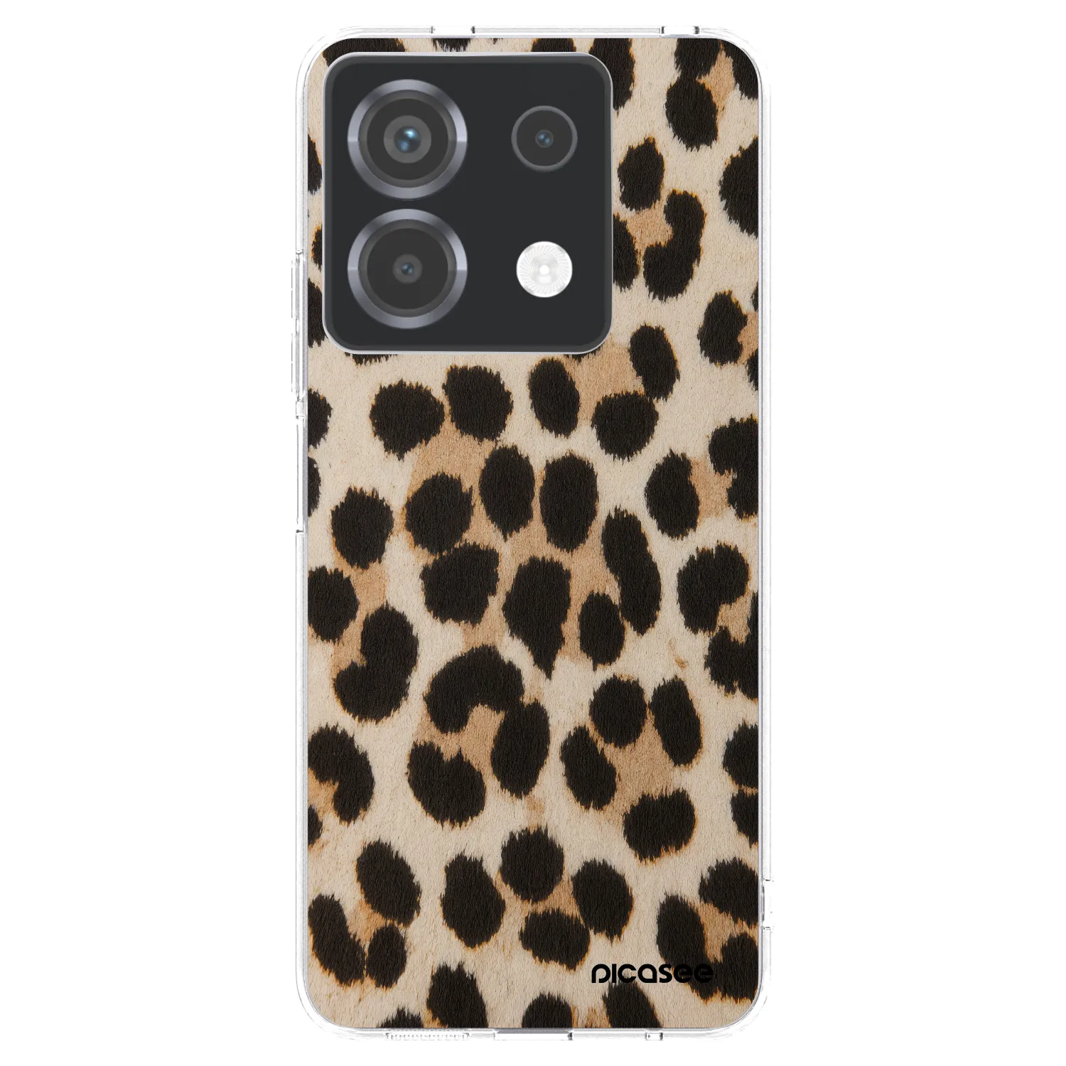 Picasee silikonowe przeźroczyste etui na Xiaomi Poco X6 - Brown Tiger