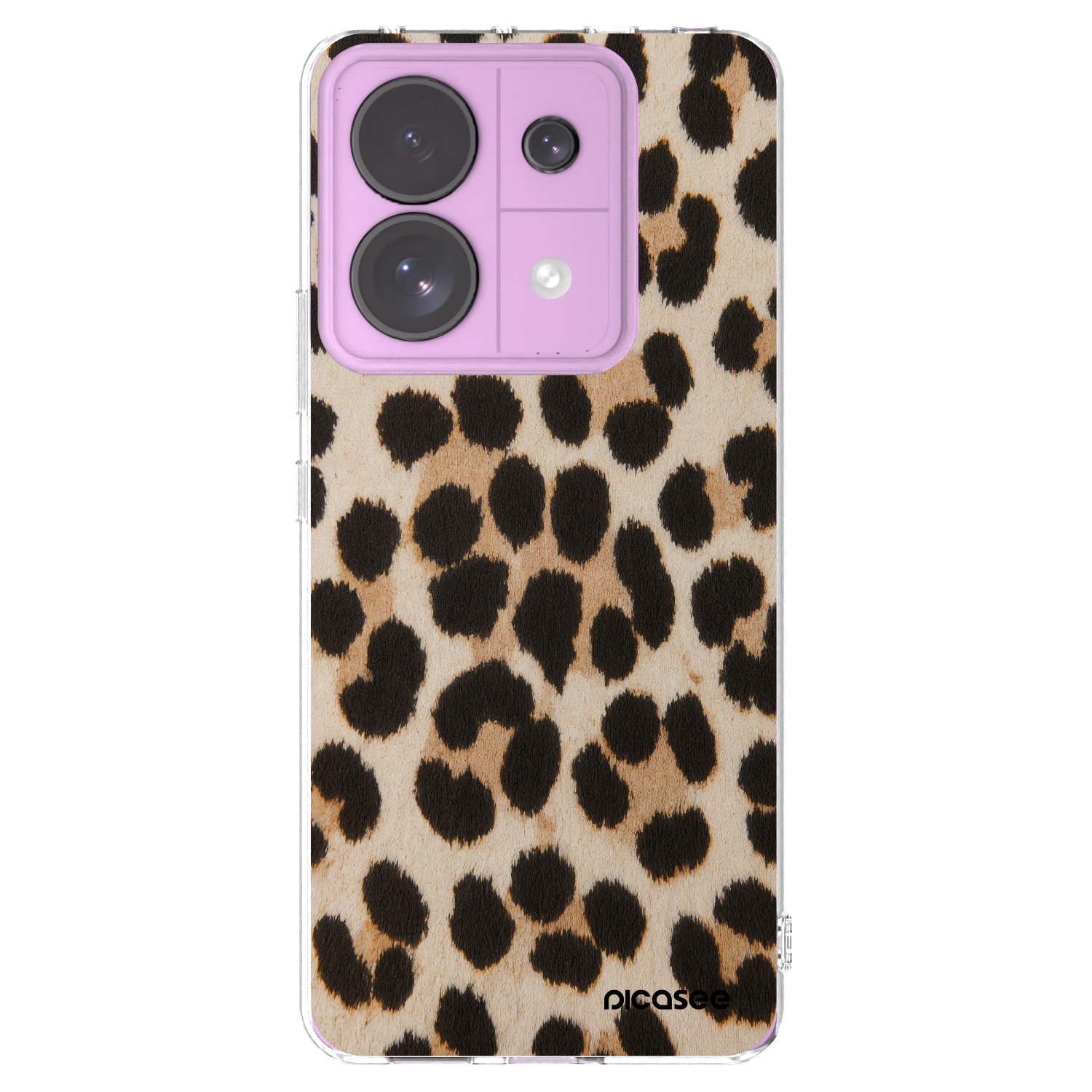 Picasee silikonowe przeźroczyste etui na Xiaomi Redmi Note 13 Pro 5G - Brown Tiger