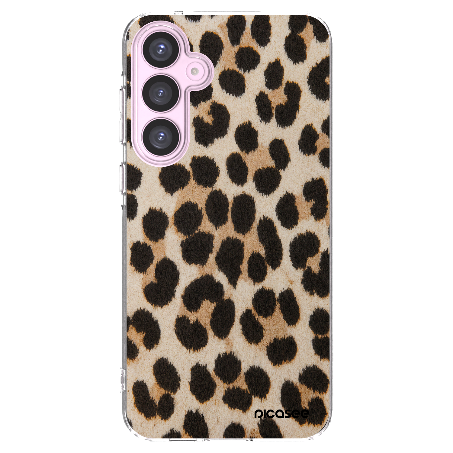 Picasee silikonowe przeźroczyste etui na Samsung Galaxy A55 5G A556B - Brown Tiger