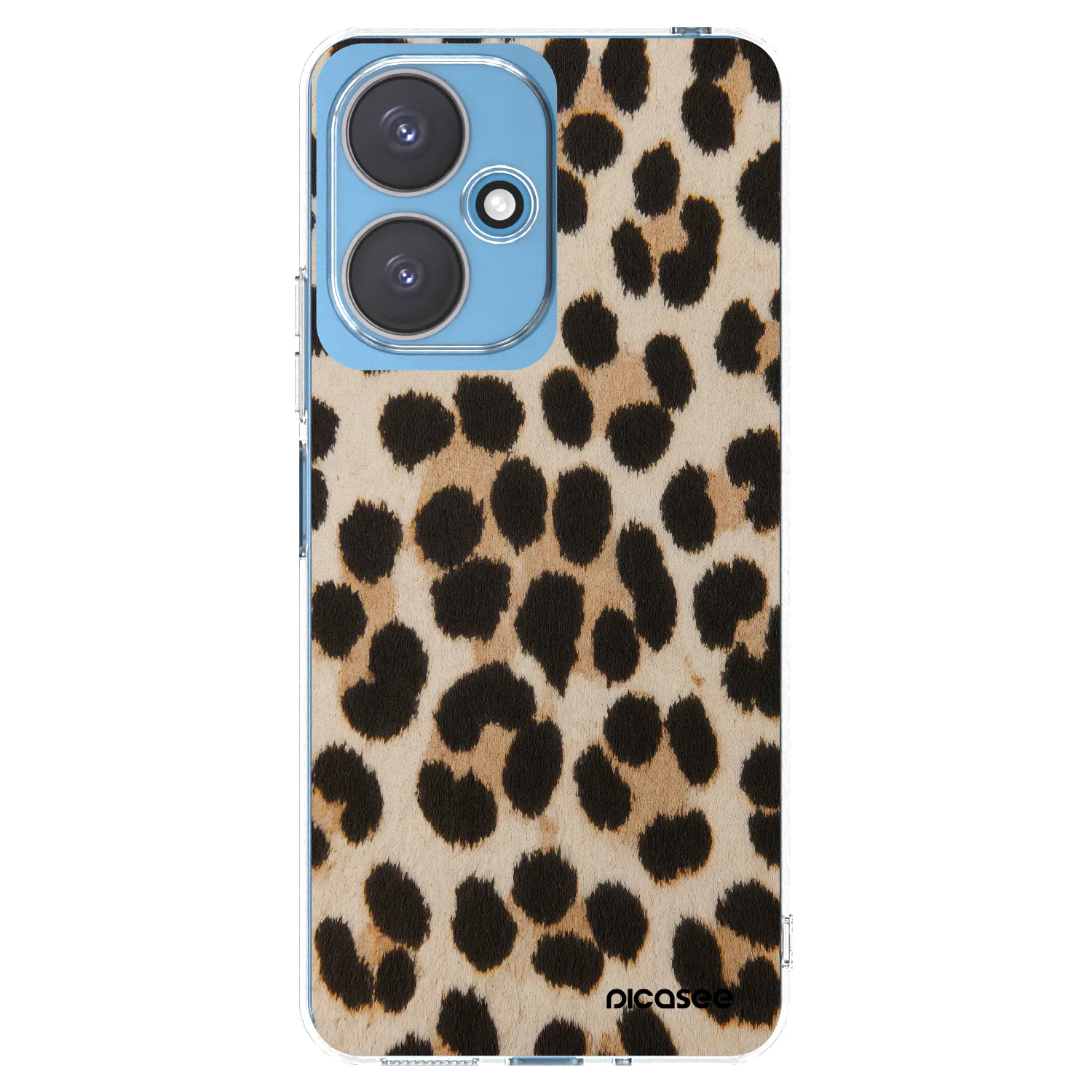 Picasee silikonowe przeźroczyste etui na Xiaomi Redmi 13C 5G - Brown Tiger