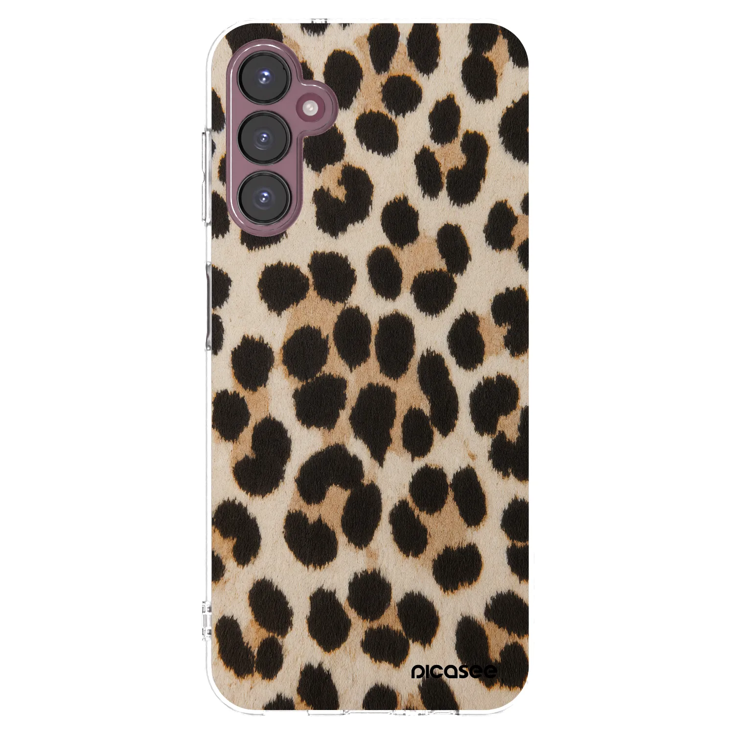 Picasee silikonowe przeźroczyste etui na Samsung Galaxy A05s A057G - Brown Tiger