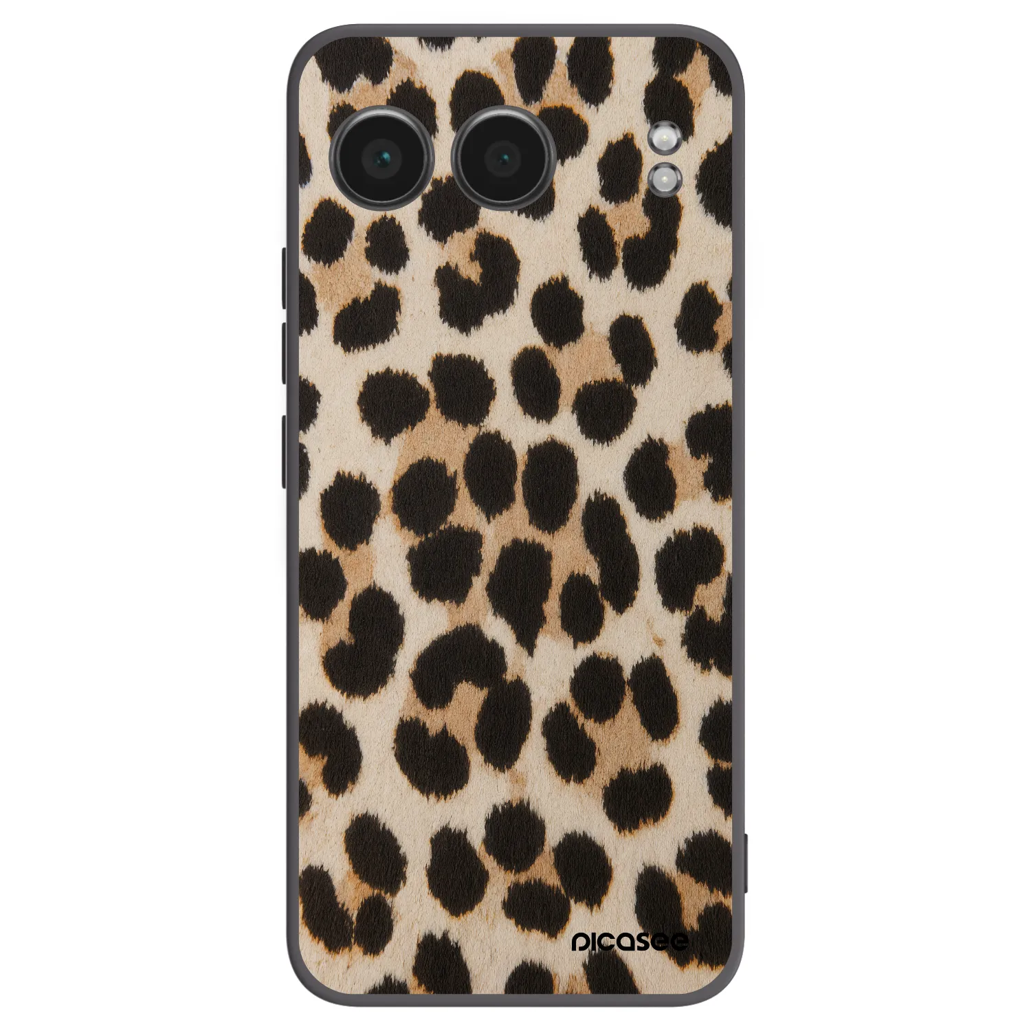 Picasee silikonowe czarne etui na OnePlus Nord 4 - Brown Tiger