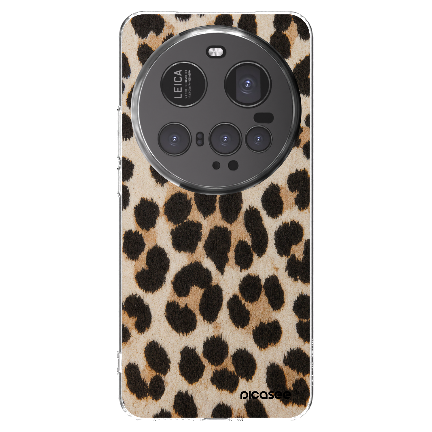 Picasee silikonowe przeźroczyste etui na Xiaomi 15 Ultra - Brown Tiger