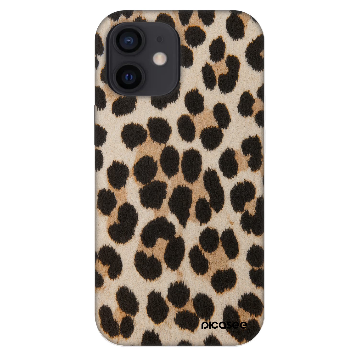 Picasee Fashion Case na Apple iPhone 12 mini - Brown Tiger