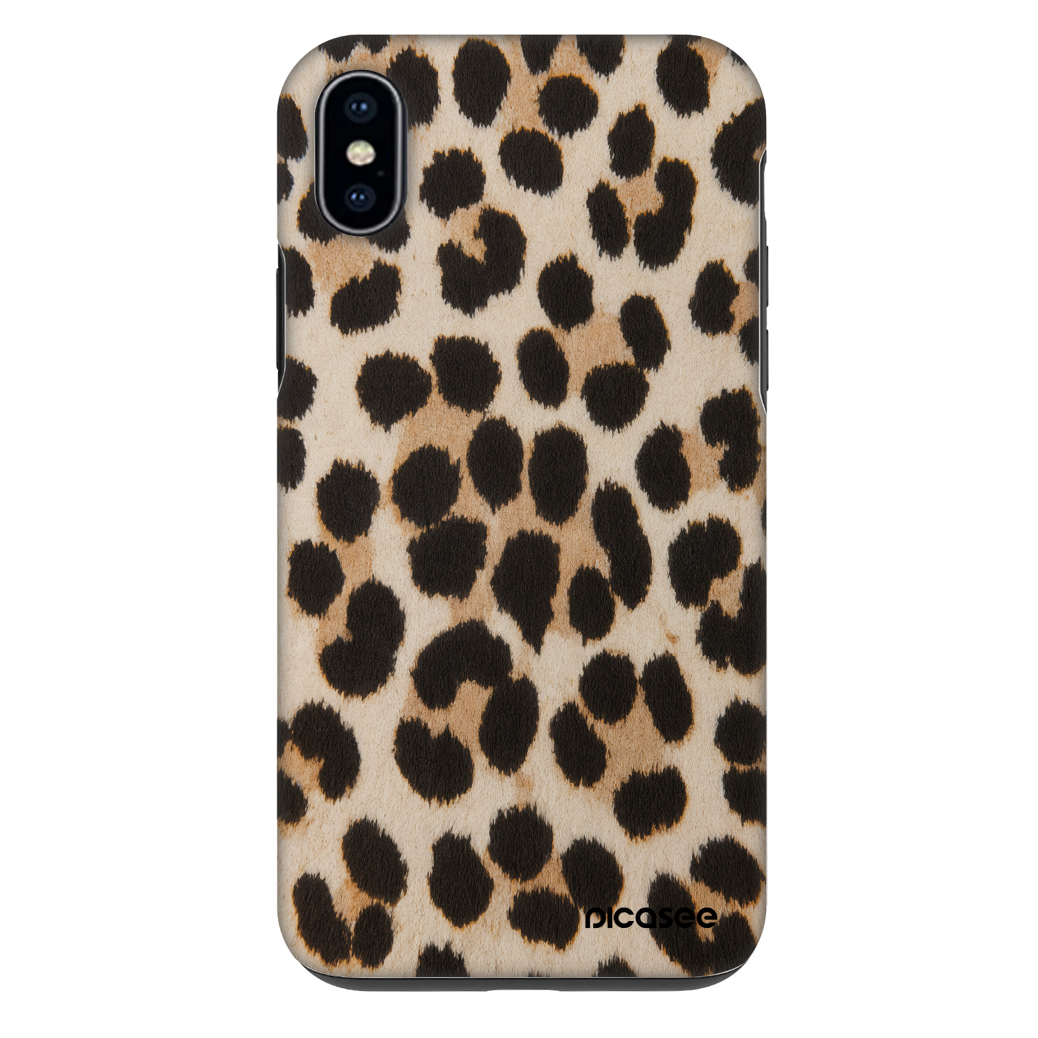 Picasee Fashion Case na Apple iPhone XS Max - Brown Tiger