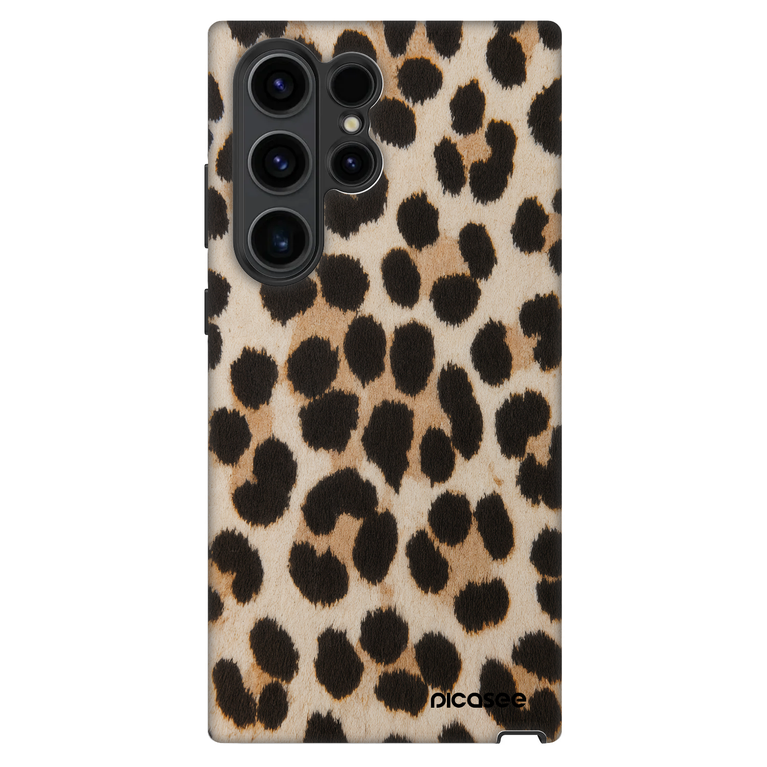 Picasee Fashion Case na Samsung Galaxy S23 Ultra 5G - Brown Tiger