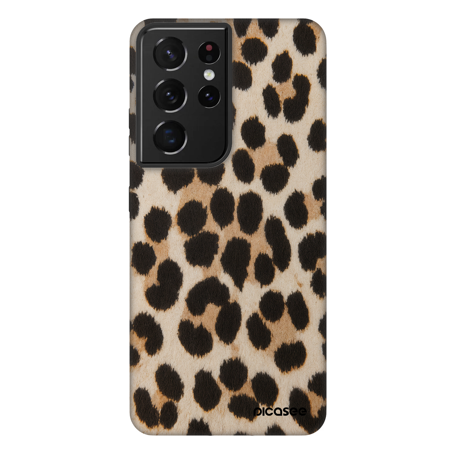 Picasee Fashion Case na Samsung Galaxy S21 Ultra 5G G998B - Brown Tiger