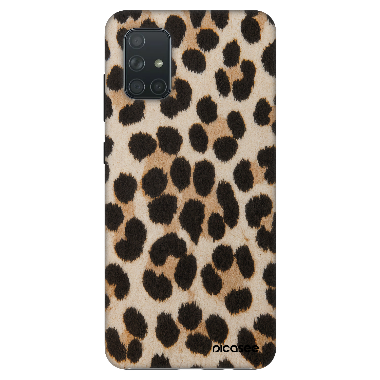 Picasee Fashion Case na Samsung Galaxy A71 A715F - Brown Tiger