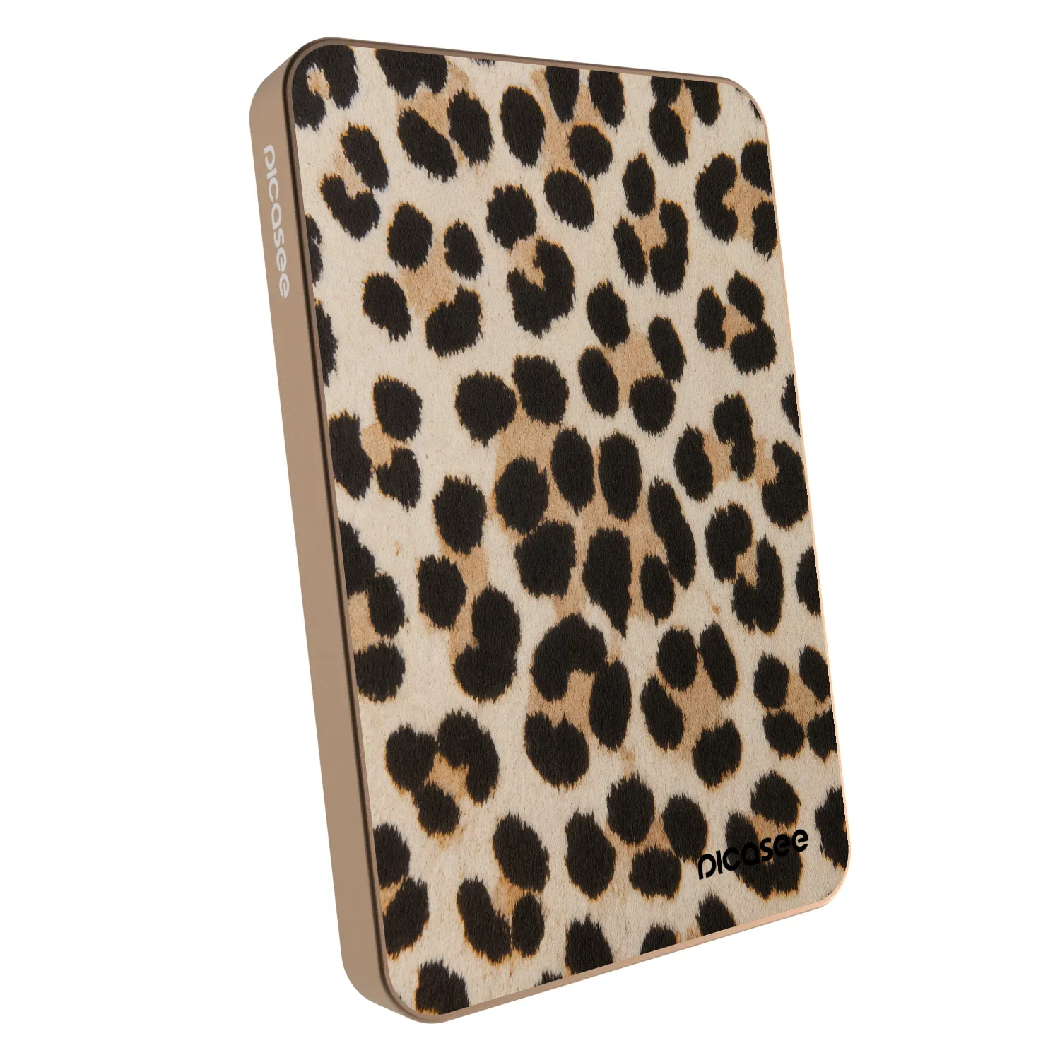 Picasee Powerbank z MagSafe 5 000 mAh Złoty - Brown Tiger