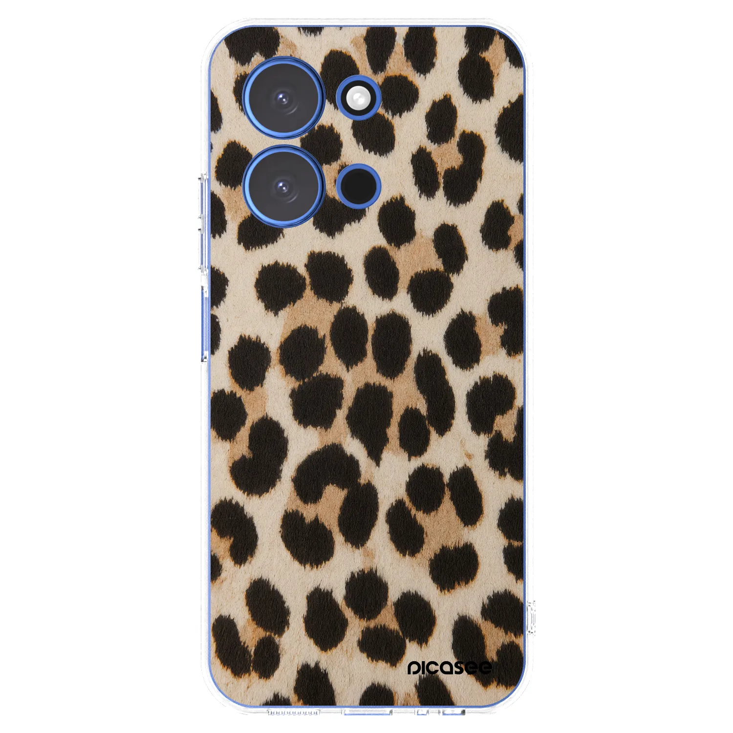 Picasee silikonowe przeźroczyste etui na Xiaomi Redmi 15C 4G - Brown Tiger