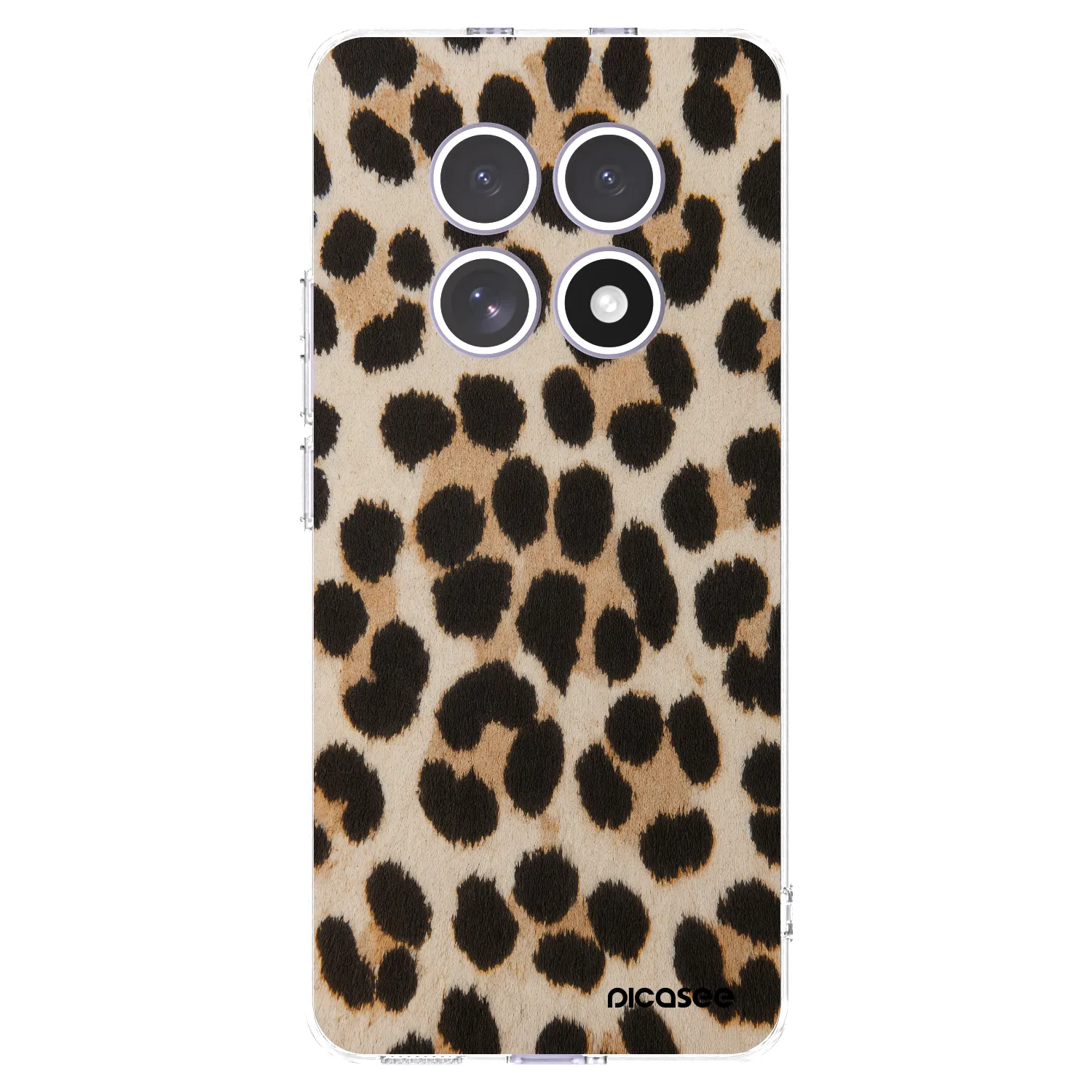 Picasee silikonowe przeźroczyste etui na Xiaomi Redmi Note 15 4G - Brown Tiger