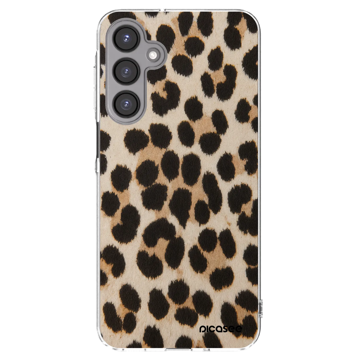 Picasee silikonowe przeźroczyste etui na Samsung Galaxy A16 4G - Brown Tiger