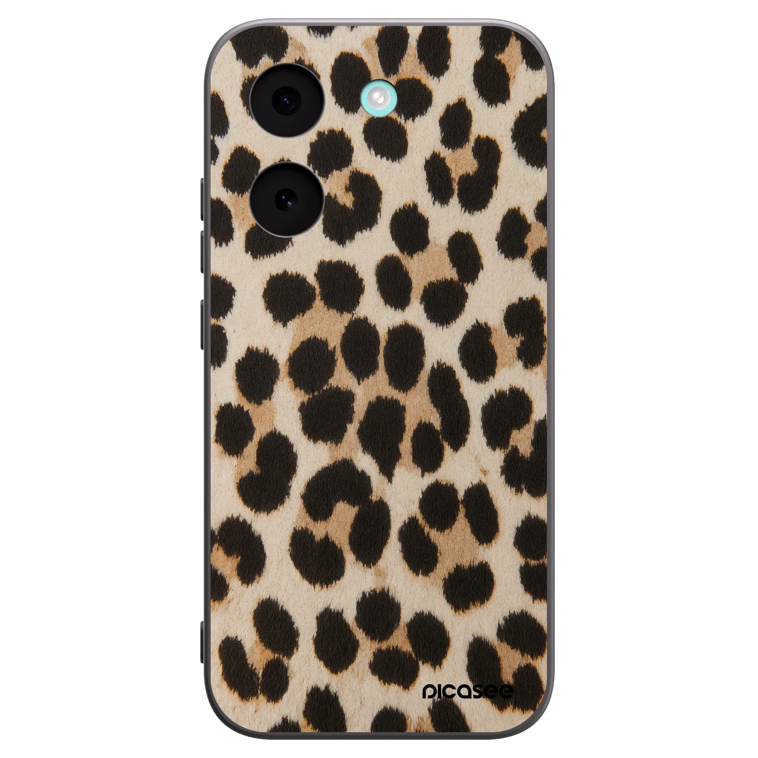 Picasee silikonowe czarne etui na Xiaomi Poco X8 Pro - Brown Tiger