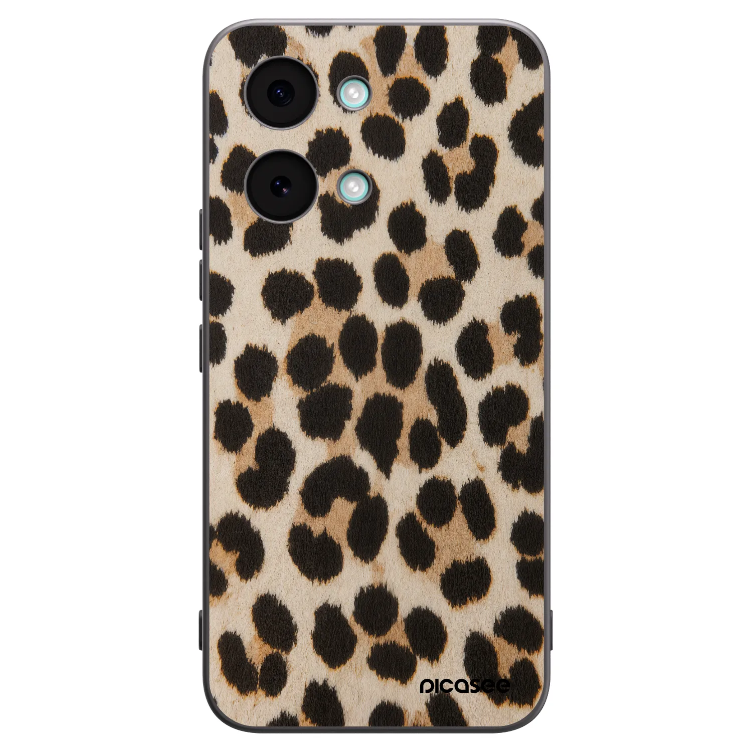 Picasee silikonowe czarne etui na Xiaomi Poco X8 Pro Max - Brown Tiger
