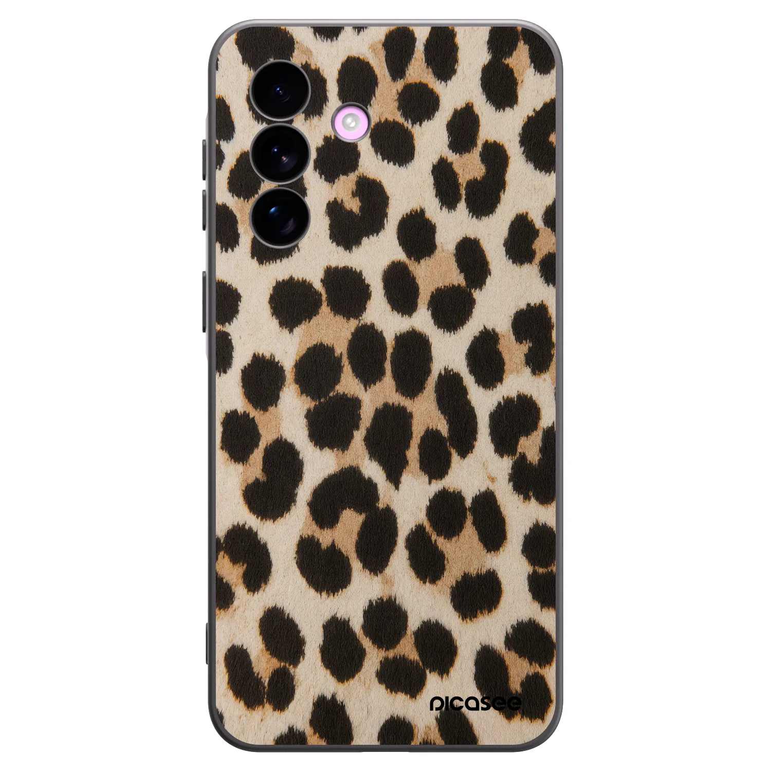 Picasee silikonowe czarne etui na Samsung Galaxy A57 5G - Brown Tiger