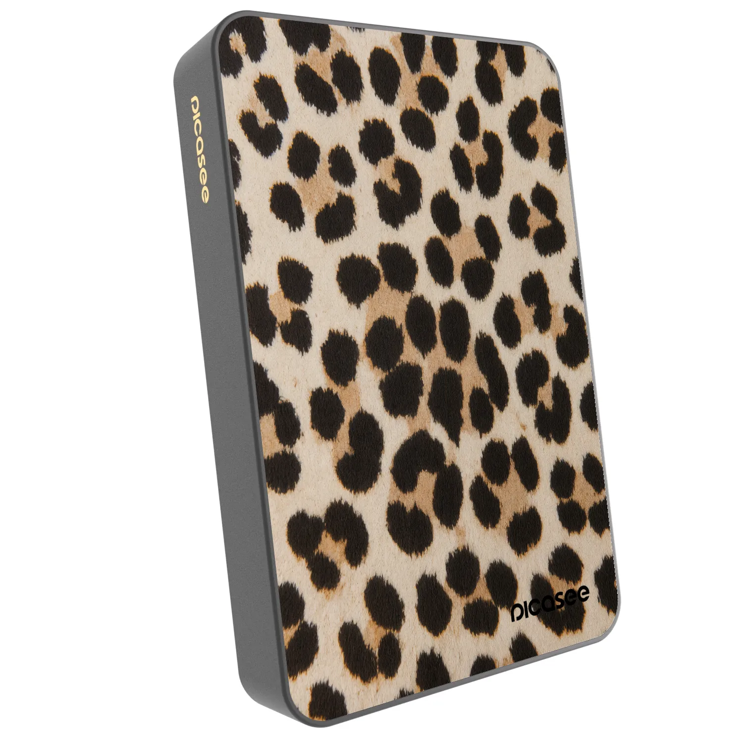 Picasee Powerbank z MagSafe 10 000 mAh Szary - Brown Tiger