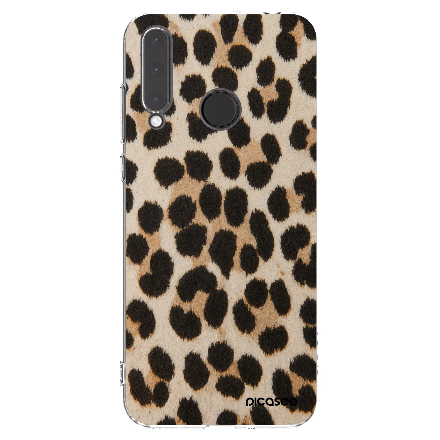 Picasee silikonowe przeźroczyste etui na Honor 20 Lite - Brown Tiger