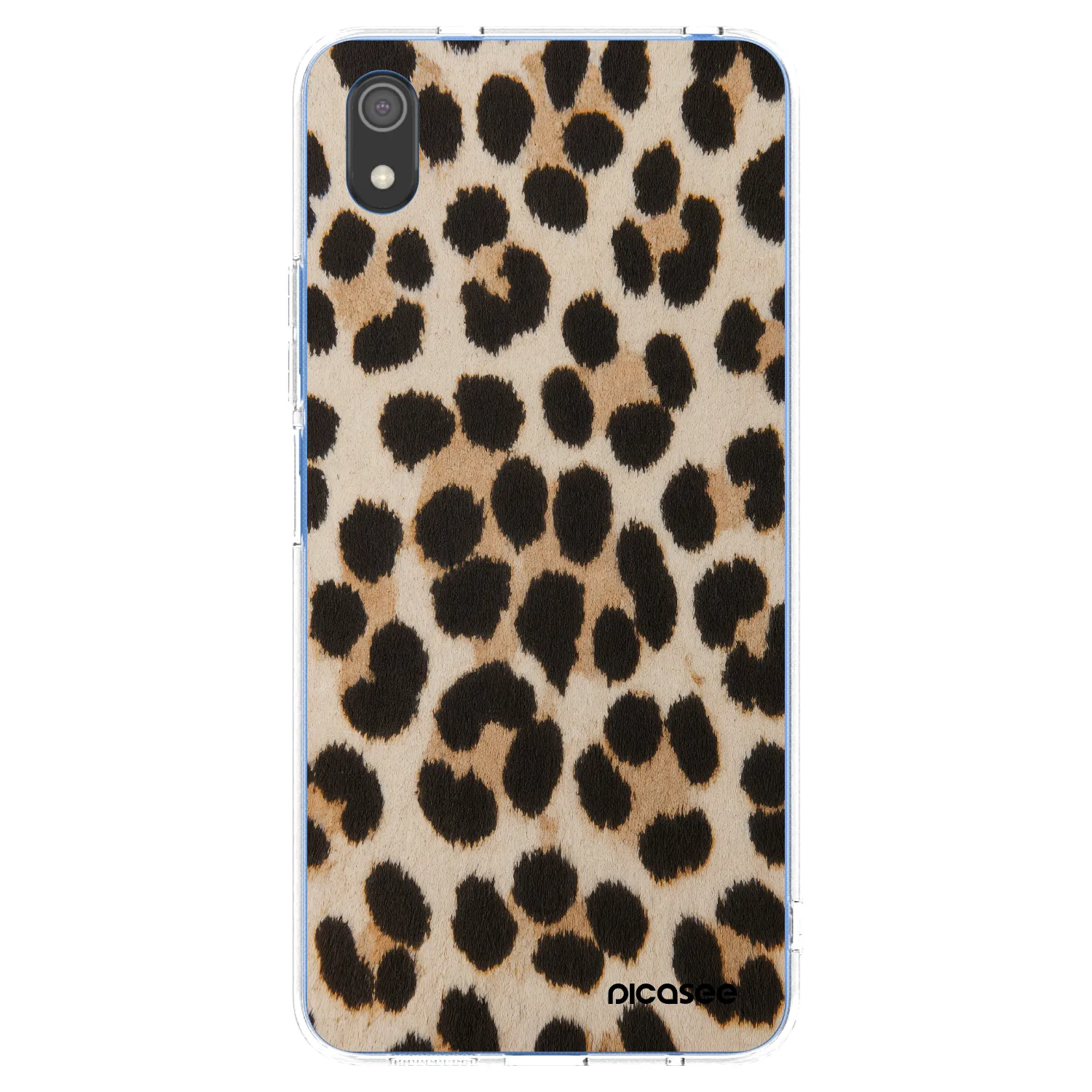 Picasee silikonowe przeźroczyste etui na Xiaomi Redmi 7A - Brown Tiger
