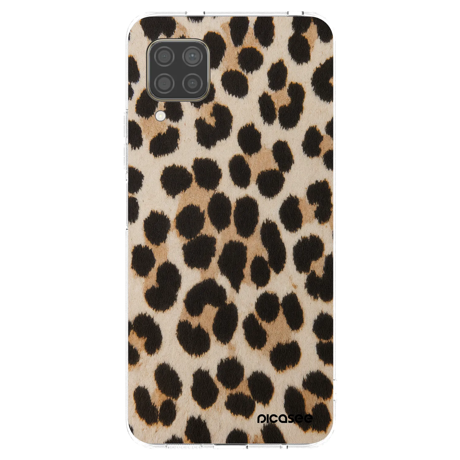 Picasee silikonowe przeźroczyste etui na Huawei P40 Lite - Brown Tiger
