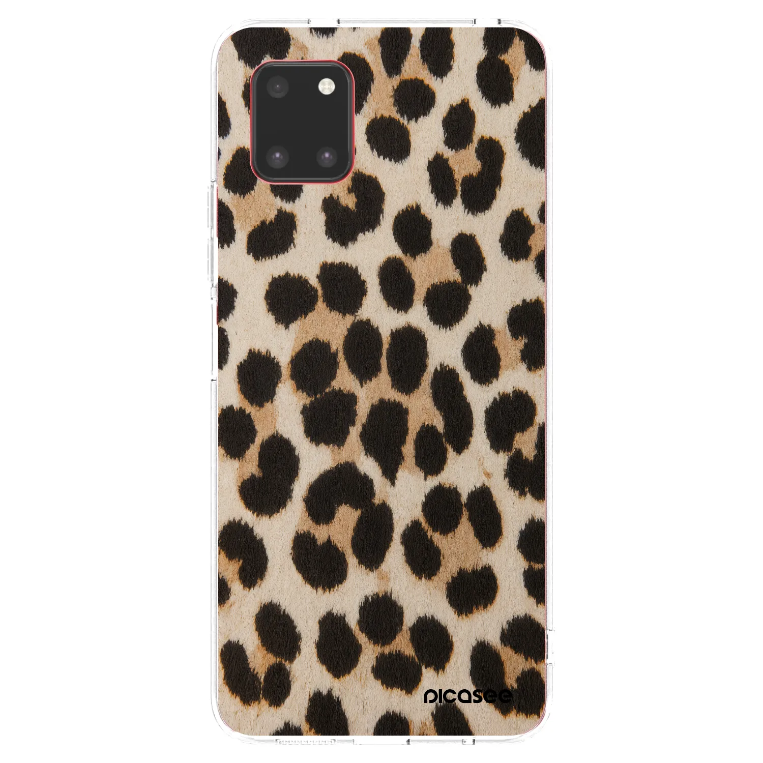 Picasee silikonowe przeźroczyste etui na Samsung Galaxy Note 10 Lite N770F - Brown Tiger