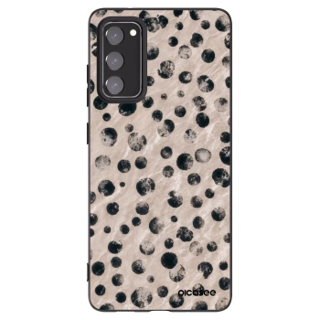 Picasee silikonowe czarne etui na Samsung Galaxy S20 FE - Inked