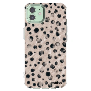 Picasee silikonowe przeźroczyste etui na Apple iPhone 12 - Inked