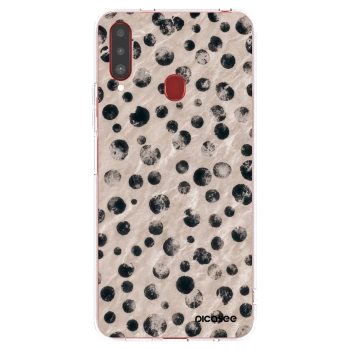Picasee silikonowe przeźroczyste etui na Samsung Galaxy A20s - Inked