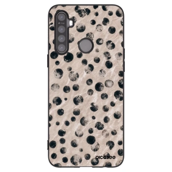 Picasee silikonowe czarne etui na Realme 5 - Inked