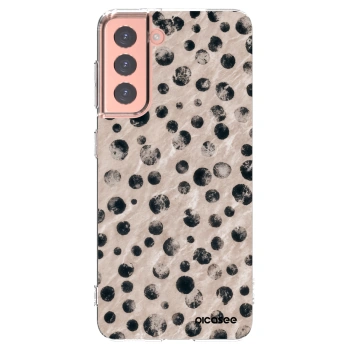 Picasee silikonowe przeźroczyste etui na Samsung Galaxy S21 5G G991B - Inked