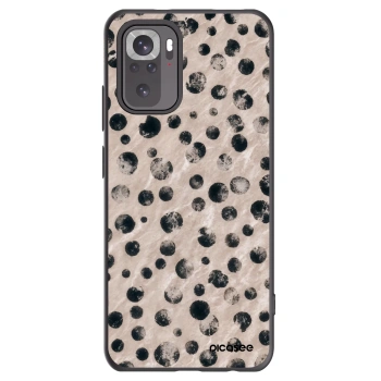 Picasee silikonowe czarne etui na Xiaomi Redmi Note 10S - Inked