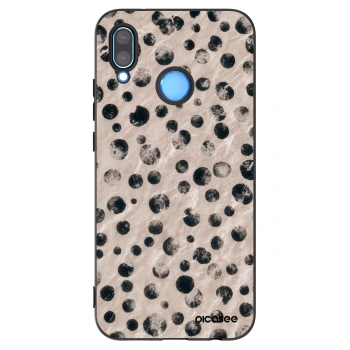 Picasee silikonowe czarne etui na Huawei P20 Lite - Inked