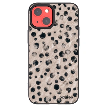 Picasee silikonowe czarne etui na Apple iPhone 13 mini - Inked