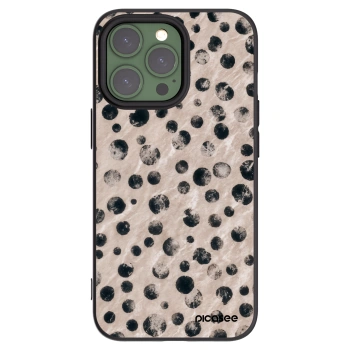 Picasee silikonowe czarne etui na Apple iPhone 13 Pro - Inked