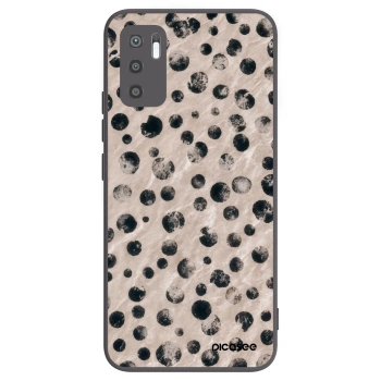 Picasee silikonowe czarne etui na Xiaomi Redmi Note 10 5G - Inked