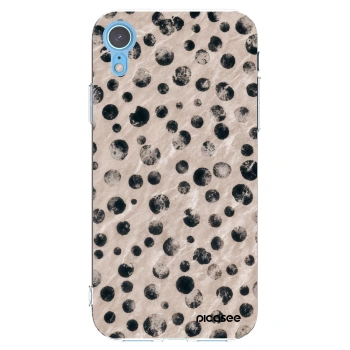 Picasee silikonowe przeźroczyste etui na Apple iPhone XR - Inked