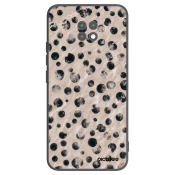Picasee silikonowe czarne etui na Xiaomi Redmi Note 9T - Inked