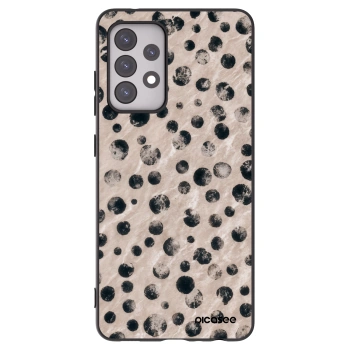 Picasee silikonowe czarne etui na Samsung Galaxy A52s 5G A528B - Inked