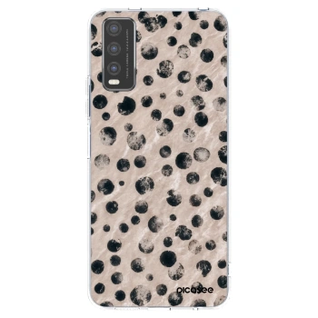 Picasee silikonowe przeźroczyste etui na Vivo Y20s - Inked