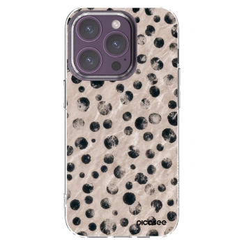 Picasee silikonowe przeźroczyste etui na Apple iPhone 14 Pro - Inked