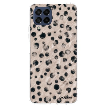 Picasee silikonowe przeźroczyste etui na Samsung Galaxy M53 5G - Inked