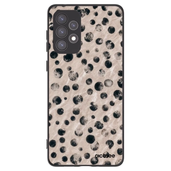 Picasee silikonowe czarne etui na Samsung Galaxy A73 5G - Inked