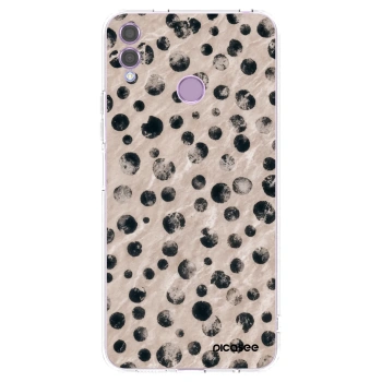 Picasee silikonowe przeźroczyste etui na Honor 8X - Inked