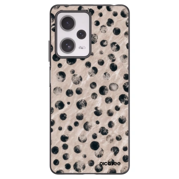 Picasee silikonowe czarne etui na Xiaomi Redmi Note 12 Pro+ 5G - Inked