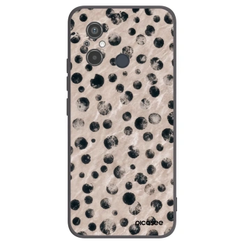 Picasee silikonowe czarne etui na Xiaomi Redmi 12C - Inked