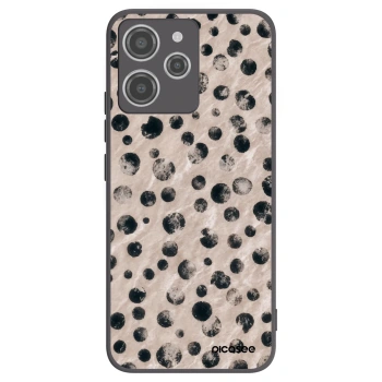 Picasee silikonowe czarne etui na Xiaomi Redmi 12 4G - Inked