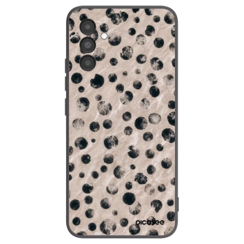 Picasee silikonowe czarne etui na Samsung Galaxy A04s A047F - Inked