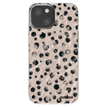 Picasee silikonowe przeźroczyste etui na Apple iPhone 15 - Inked